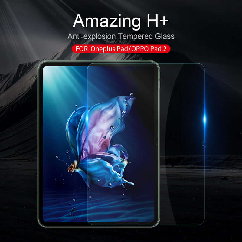 Nillkin Amazing H+ tempered glass screen protector for Oppo Pad 2, Oneplus Pad order from official NILLKIN store